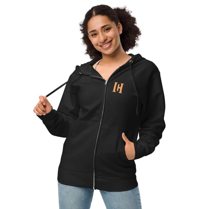 Hope Center Zip Hoodie Back